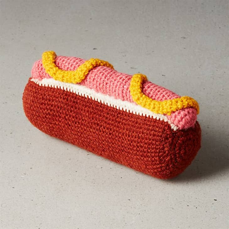产品形象:手织热狗玩具