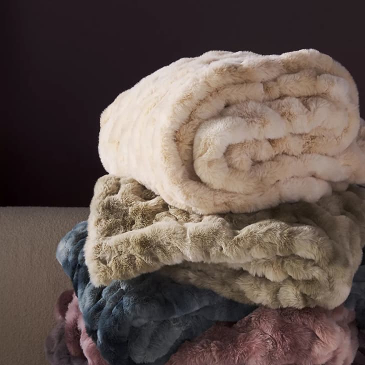 Product Image: Luxe Dyed Faux Fur Throw Blanket