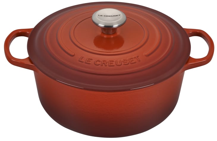 5.5-Quart Round Dutch Oven in Cayenne at Le Creuset