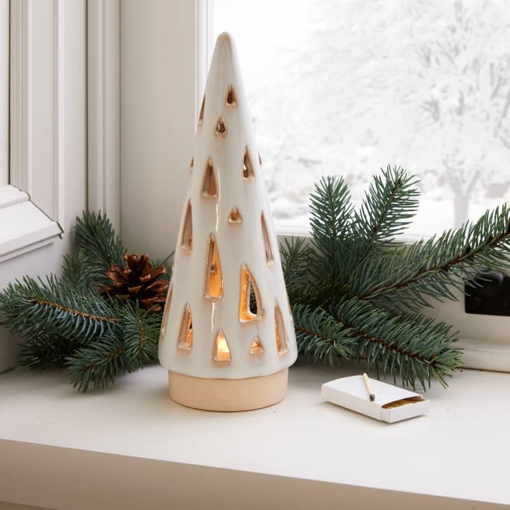 产品形象:陶瓷圣诞树，大型