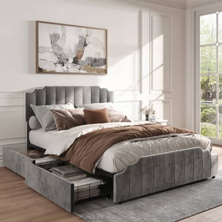 Product Image: Charliemae Upholstered Storage Bed