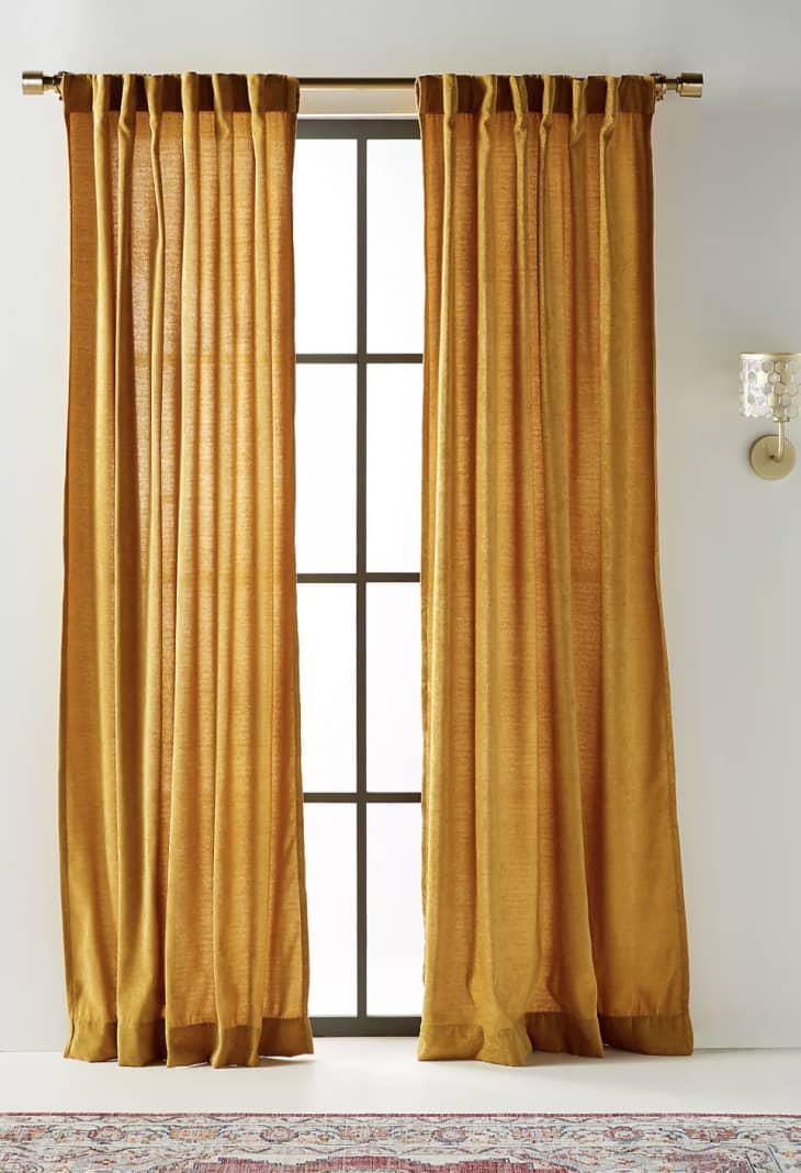 Chenille Curtains, Set of 2, 63" x 50" at Anthropologie