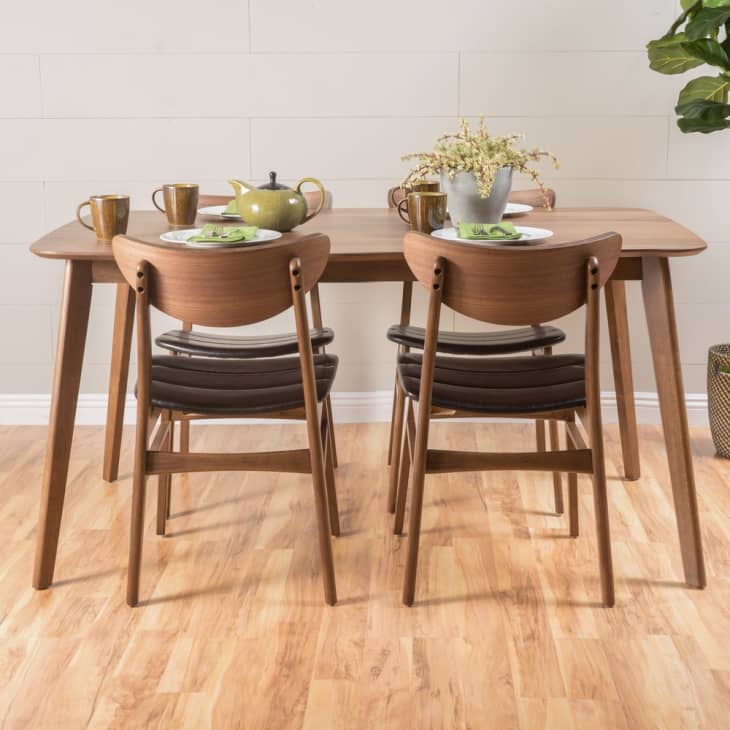 Anise 5-piece Wood Rectangular Dining Set at Overstock