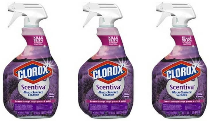 Clorox Scentiva Multi Surface Cleaner, Jasmine and Lavender (3-Pack) at Amazon