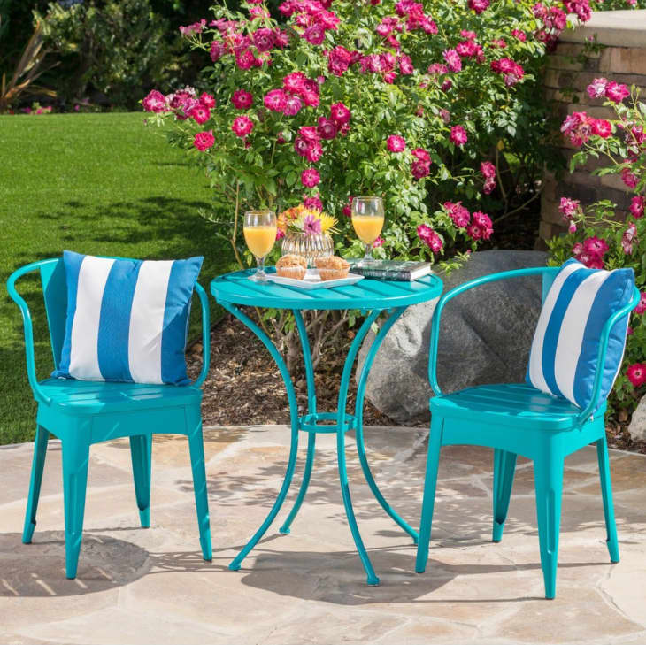 Colmar Outdoor 3-Piece Bistro Set by Christopher Knight Home at Overstock