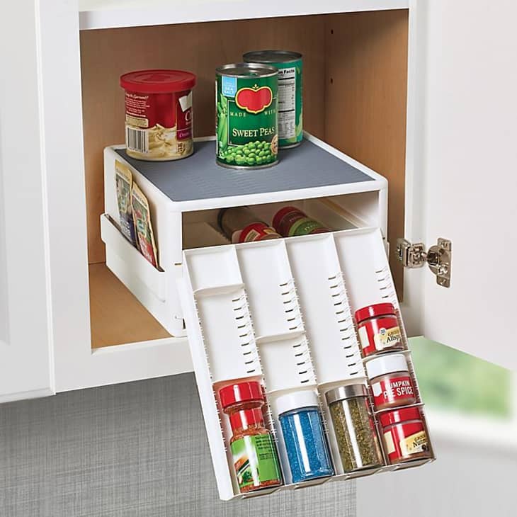 Product Image: Copco 16-Jar Spice Cabinet Organizer in White
