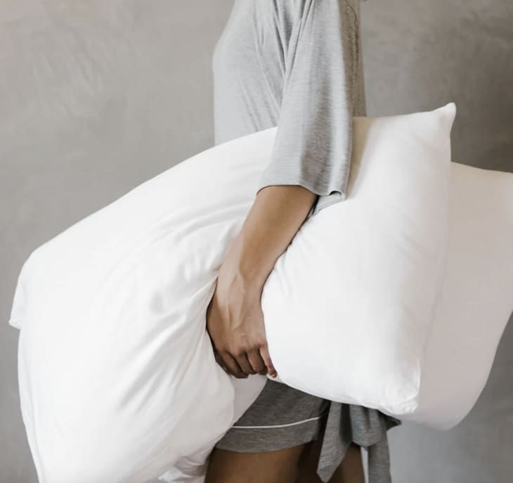 Silk Pillow at Cozy Earth