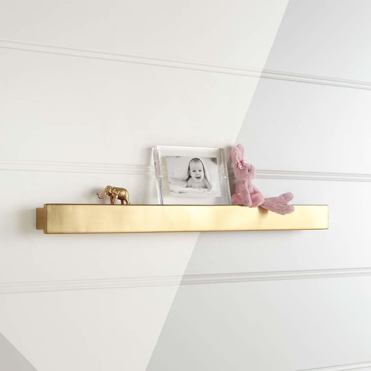 Product Image: Metallic Gold Wall Shelf