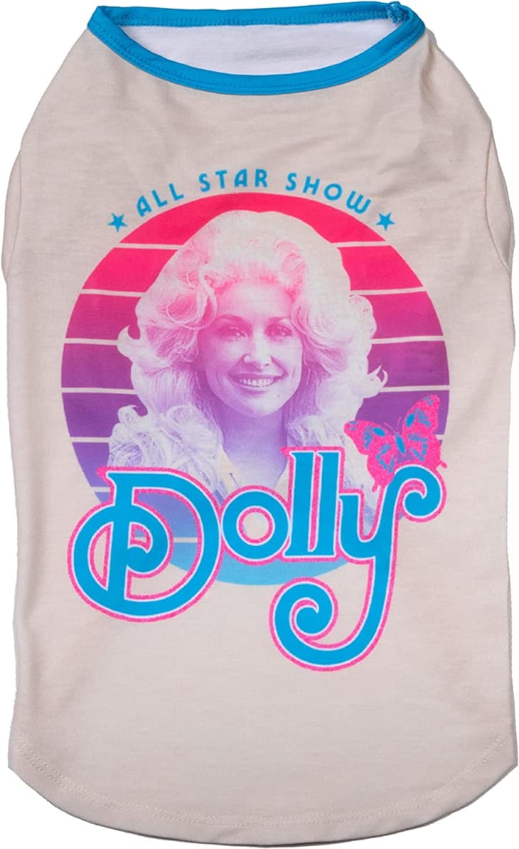 Product Image: Doggy Parton All Star Show Vintage Style Shirt for Pets, Medium
