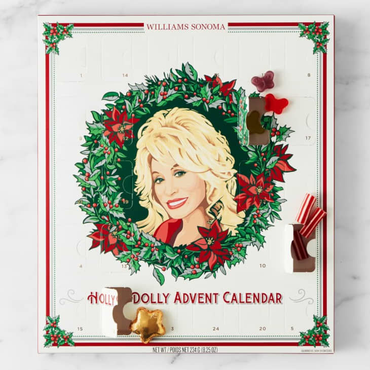 Dolly Parton Advent Calendar at Williams Sonoma