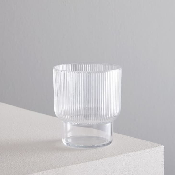 Product Image: Fluted Acrylic Glassware, Double Old-Fashioned (Set of 4)