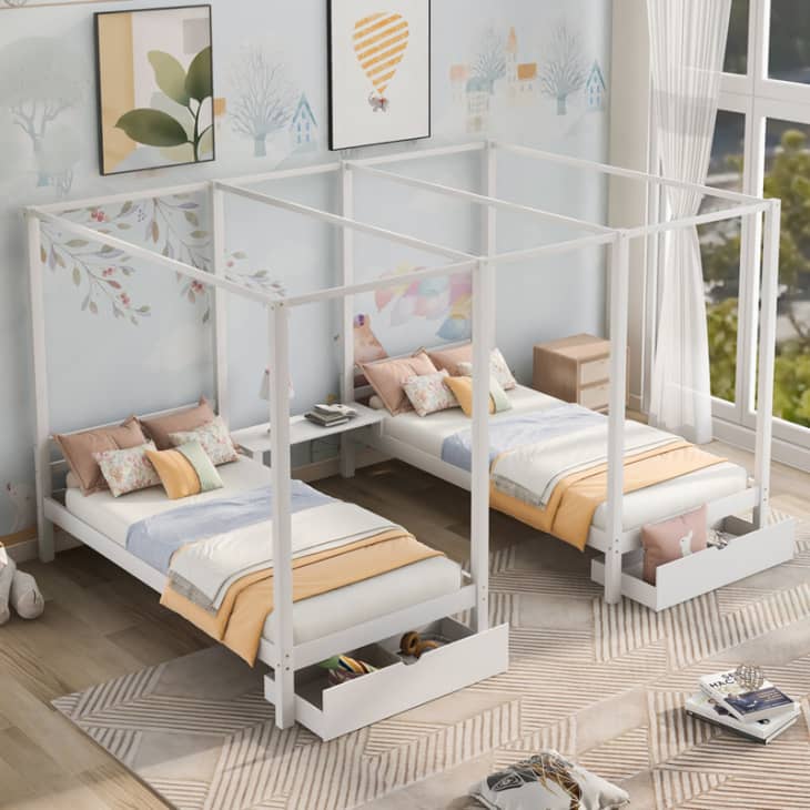 Product Image: White Douze Twin Platform Bed