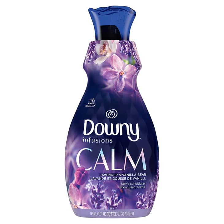Product Image: Downy Infusions Liquid Fabric Softener, Calm, Lavender & Vanilla Bean, 32 fl oz