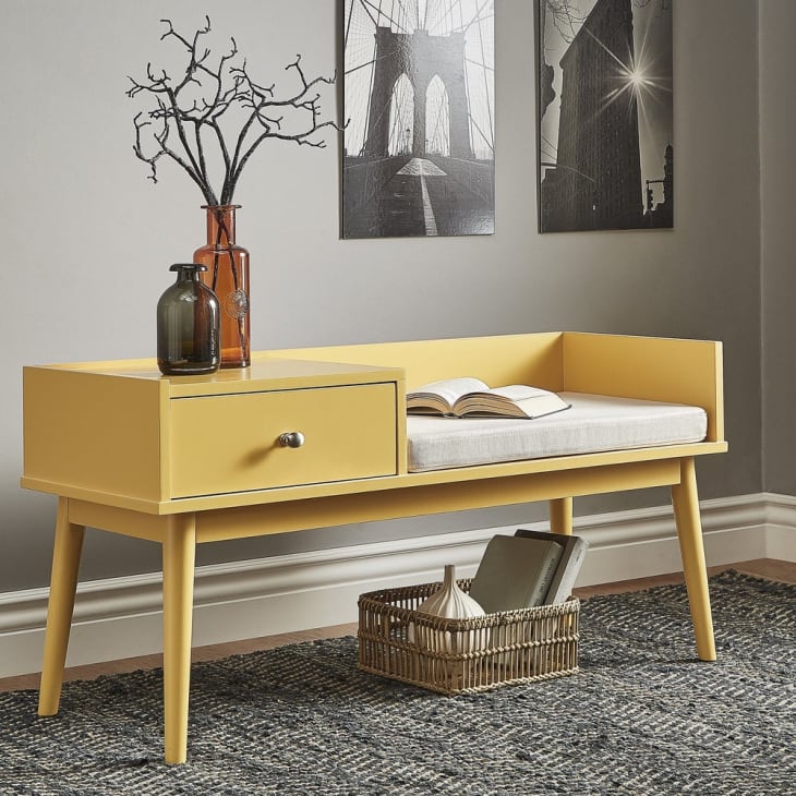 Product Image: Niklas 1-drawer Cushioned Entryway Bench