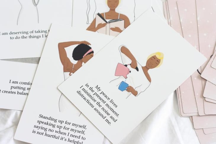 Love Yourself Affirmation Deck at Etsy