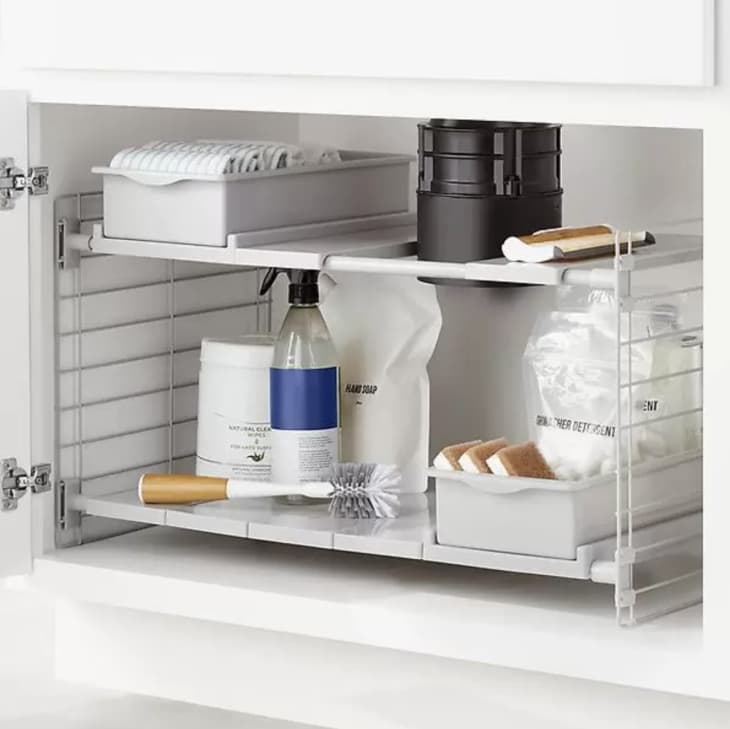 Expandable Under Sink Organizer at The Container Store