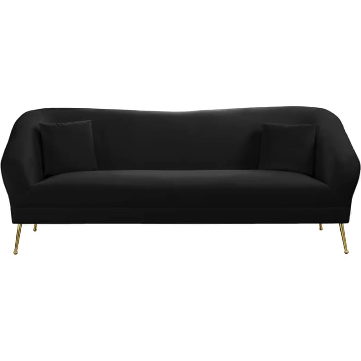 Product Image: Faizan Velvet Round Arm Sofa