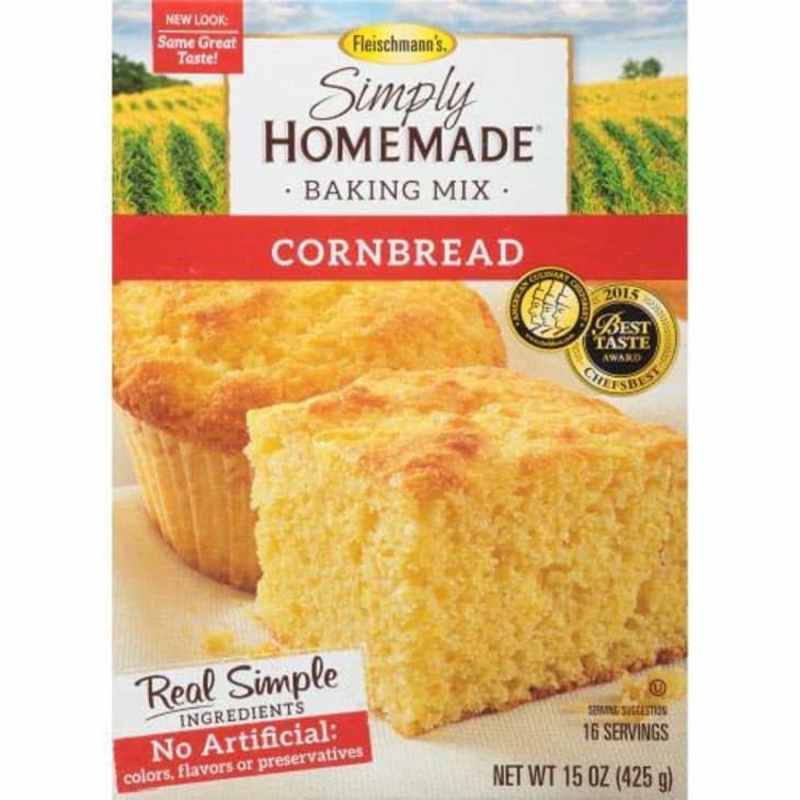 Fleischmann's Simply Homemade Cornbread Baking Mix (Pack of 2) at Amazon