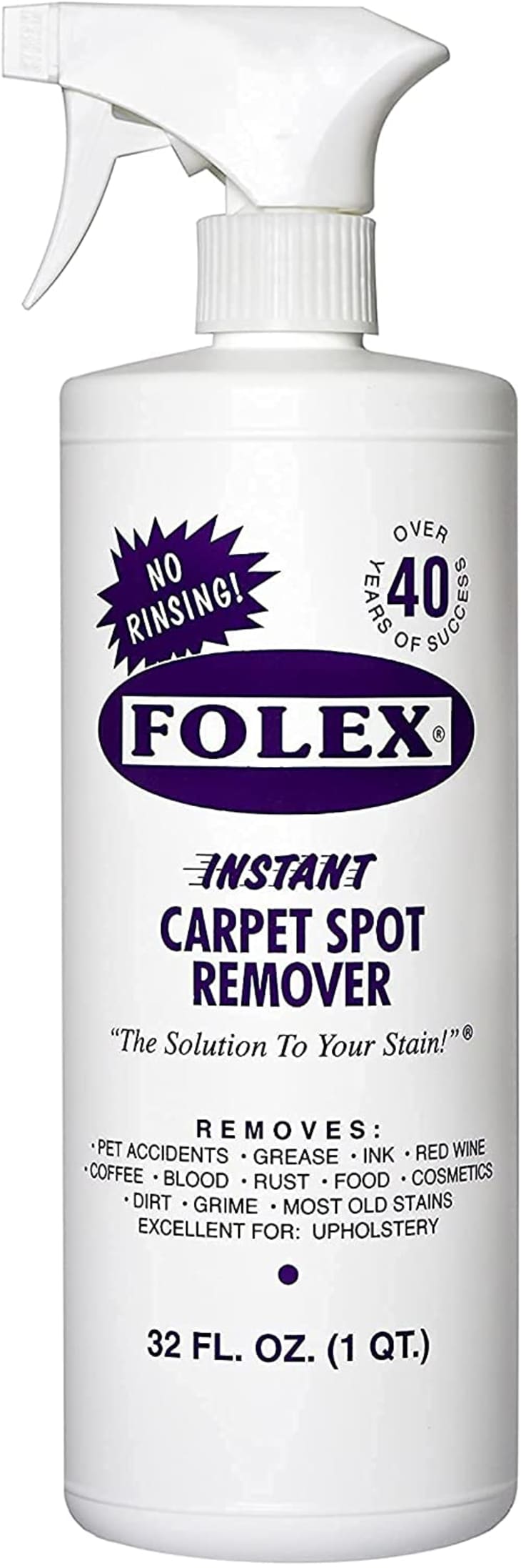 FOLEX Instant Carpet Spot Remover, 32oz at Amazon