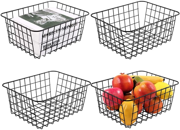 Product Image: Furnikko Metal Wire Baskets (4-Pack)