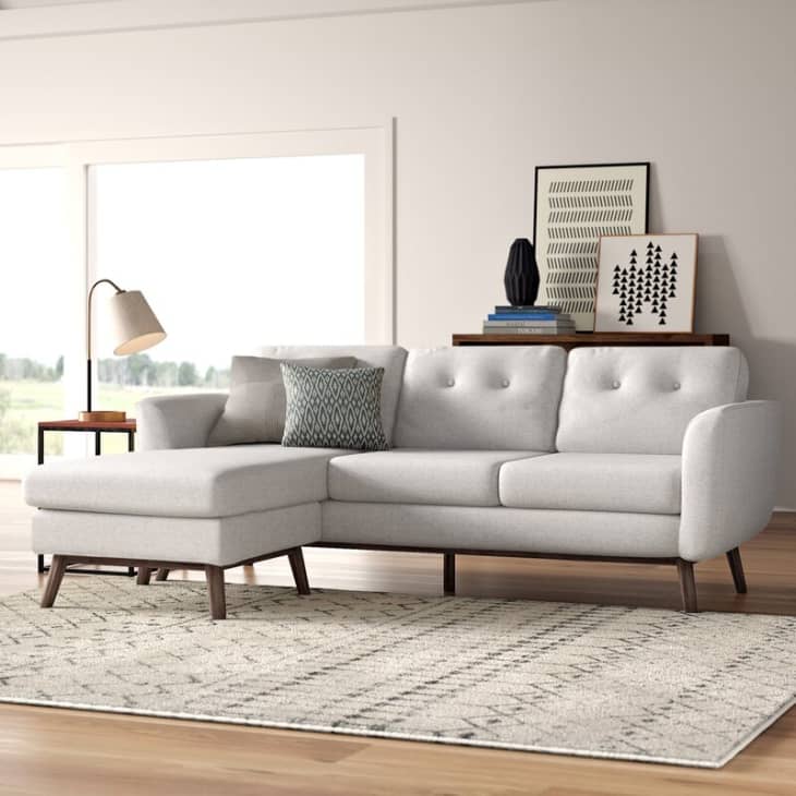 Product Image: Concord 2-Piece Upholstered Chaise Sectional