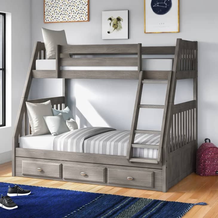 Product Image: Giancola Twin-Over-Twin 3-Drawer Bunk Bed