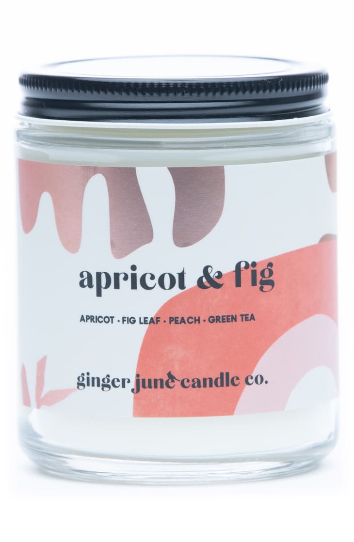 Ginger June Candle Co Apricot & Fig Standard Jar Candle at Nordstrom