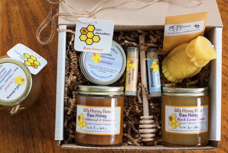 Gis Honey Bees Honey Gift Basket at Etsy