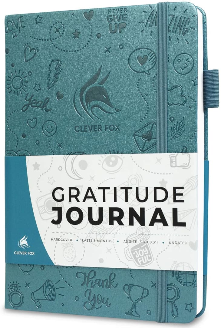 Clever Fox Gratitude Journal at Amazon