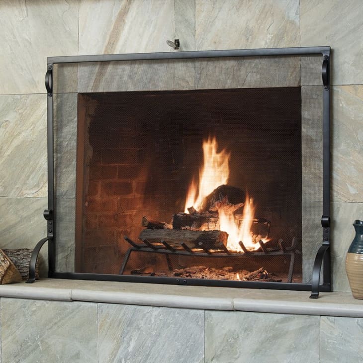 Product Image: Guertin Single Panel Steel Fireplace Screen