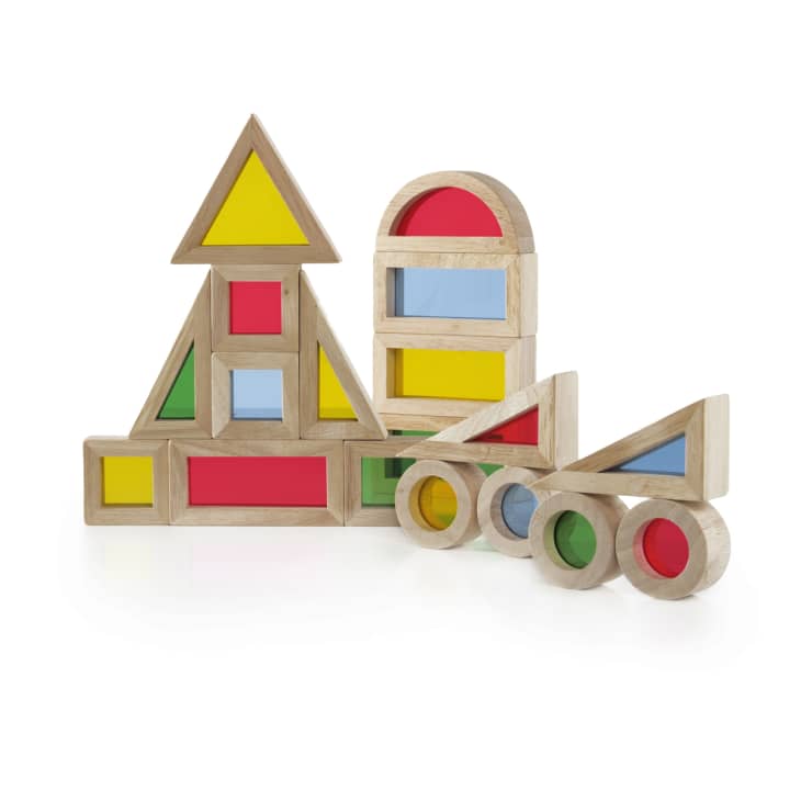 Product Image: Jr Wooden Rainbow Blocks - 20 Piece