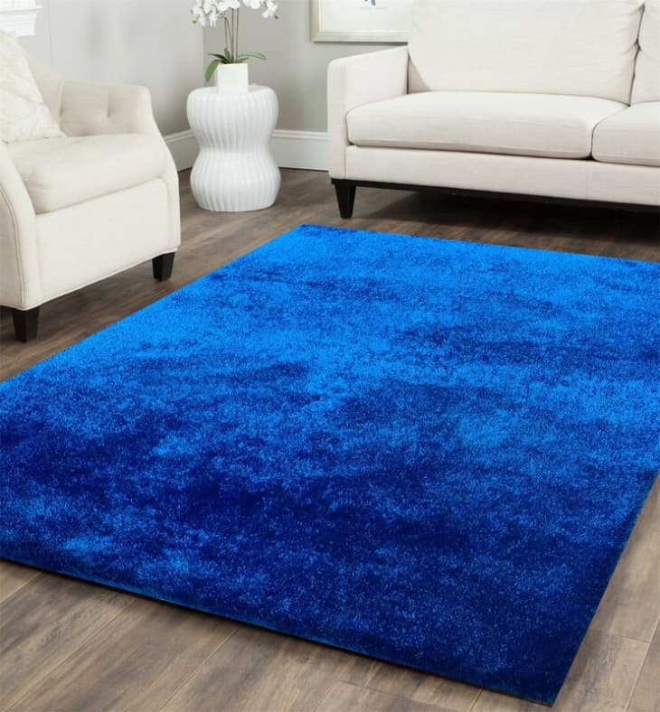 Product Image: Hargett Handmade Tufted Electro Blue Area Rug, 5' x 7'