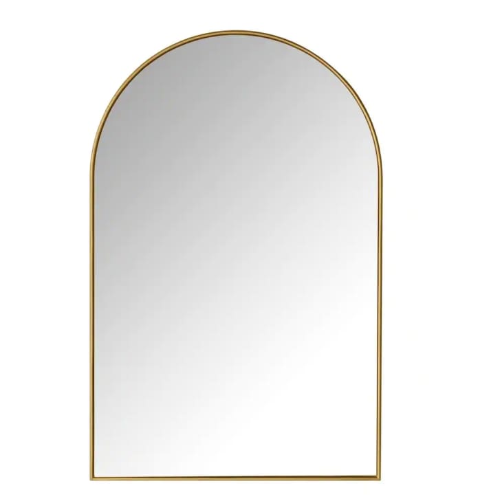 Home Decorators Collection Large Arched Gold Classic Accent Mirror at Home Depot