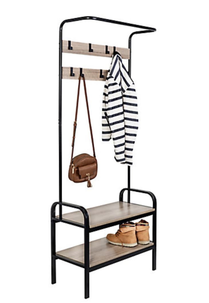 Product Image: Honey-Can-Do Entryway Organizer with Hooks and Shoe Storage