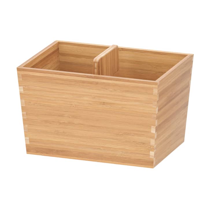 VARIERA Bamboo Box with Handle at IKEA