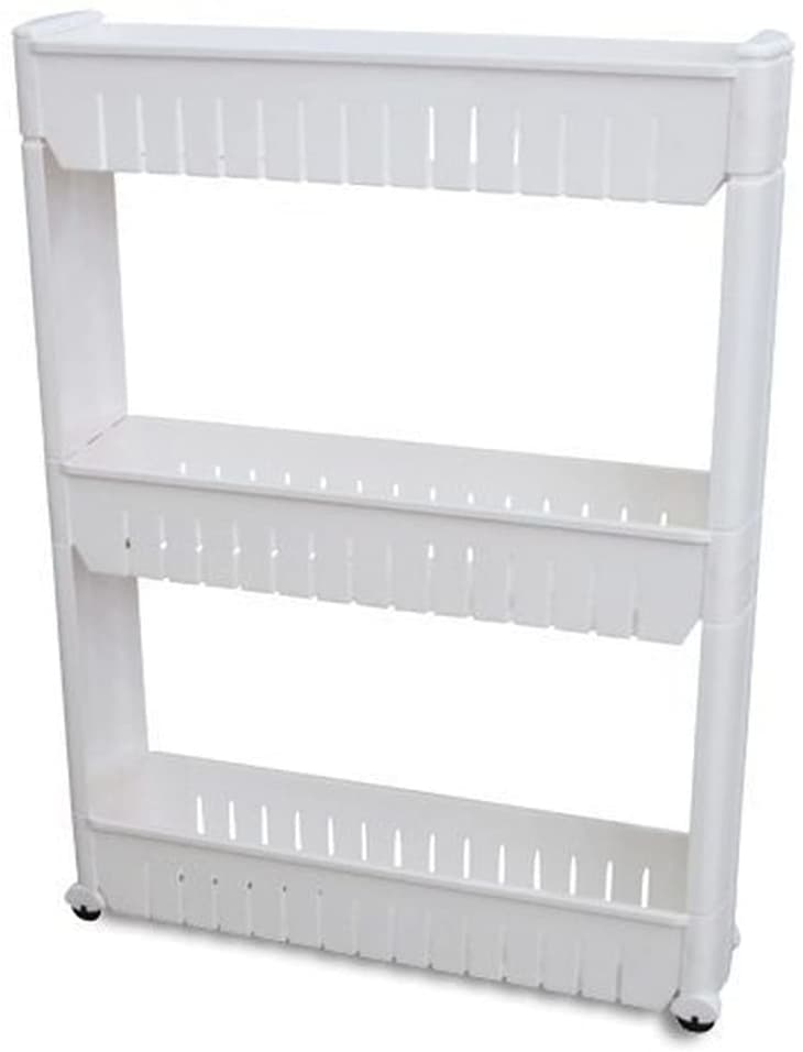 Product Image: Ideaworks Slide Out Storage Tower White, 3-Tier