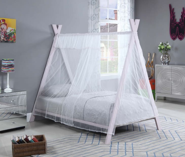 Redwood Rover Katharine Twin Canopy Bed at Wayfair