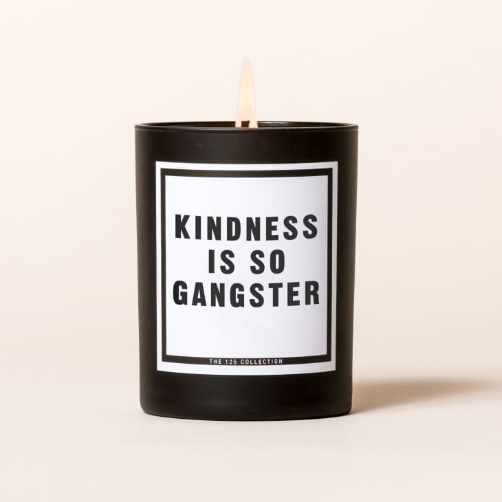 Product Image: "Kindness Is So Gangster" Candle