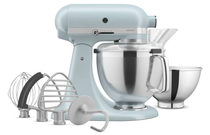Artisan Series Tilt-Head Stand Mixer with Premium Accessory Pack at KitchenAid