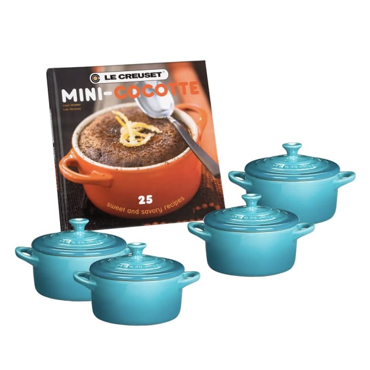 Le Creuset Mini Cocottes with Cookbook (Set of 4) at Nordstrom