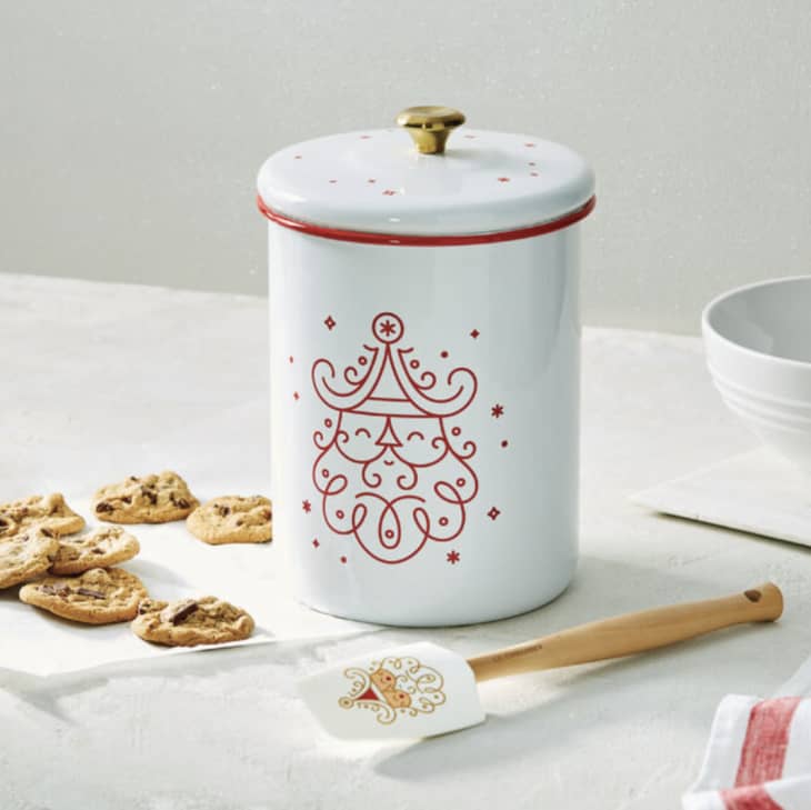 Noël Santa Claus Cookie Jar at Le Creuset