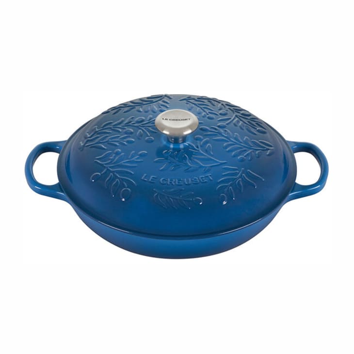 Olive Branch Collection Braiser at Le Creuset