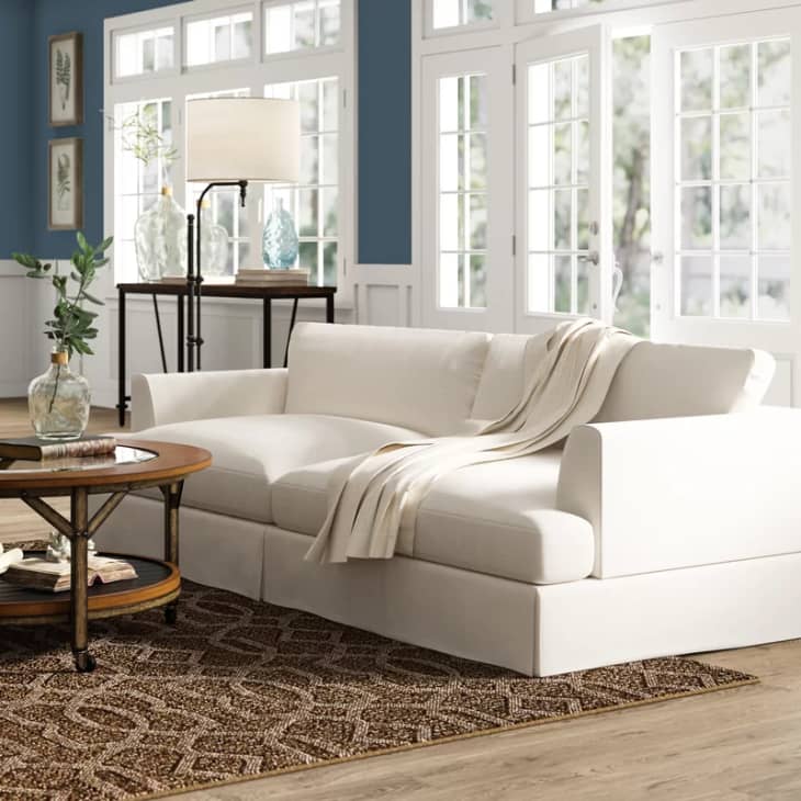 Product Image: Lucia Recessed Arm Slipcovered Sofa with Reversible Cushions
