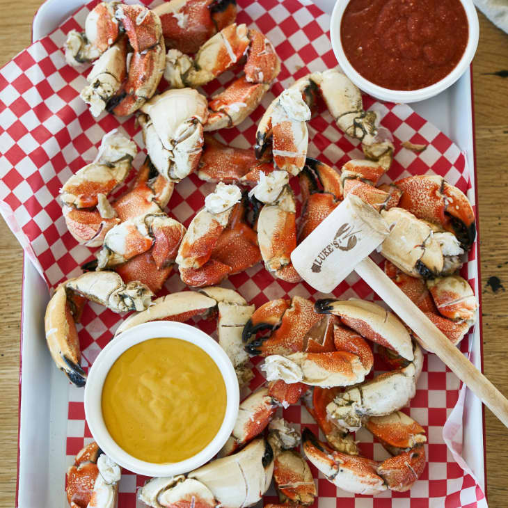Snap & Eat Crab Claws at Luke's Lobster