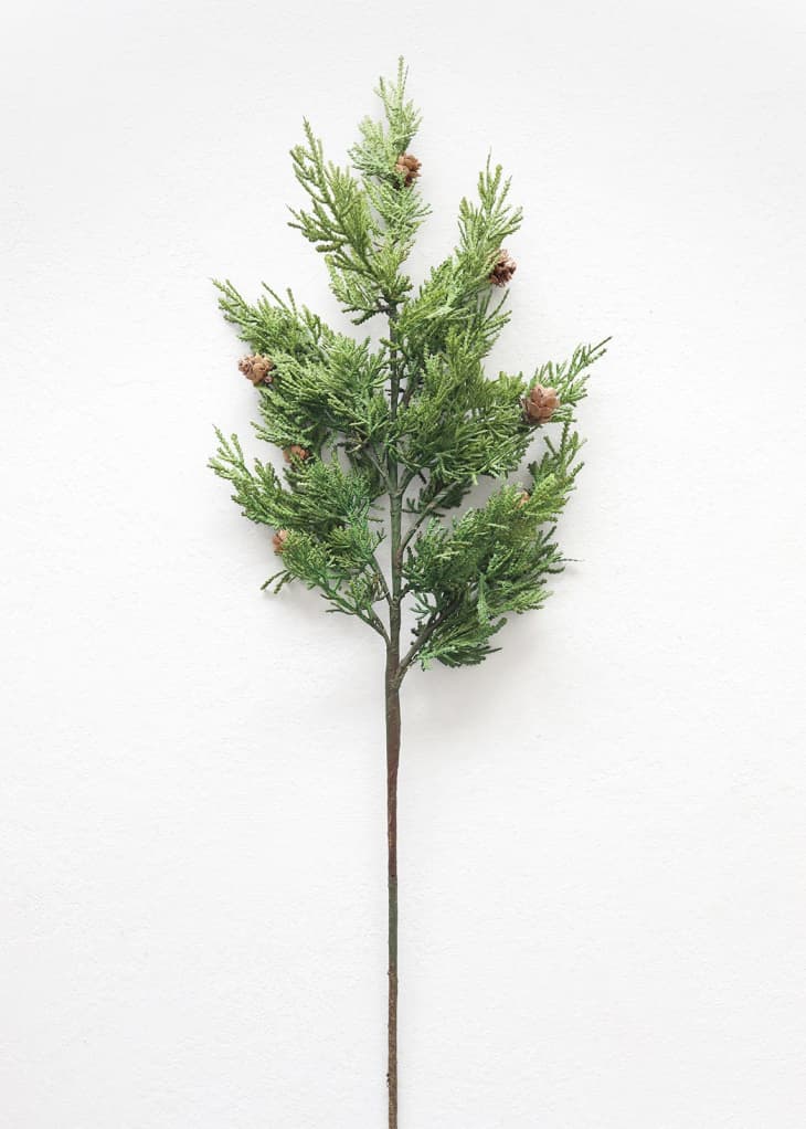 Afloral Fake Cedar Greenery Branch - 28