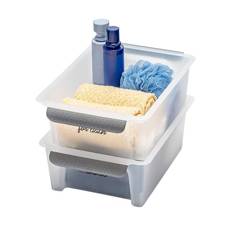 Madesmart Frost Flip And Stack Bin at The Container Store