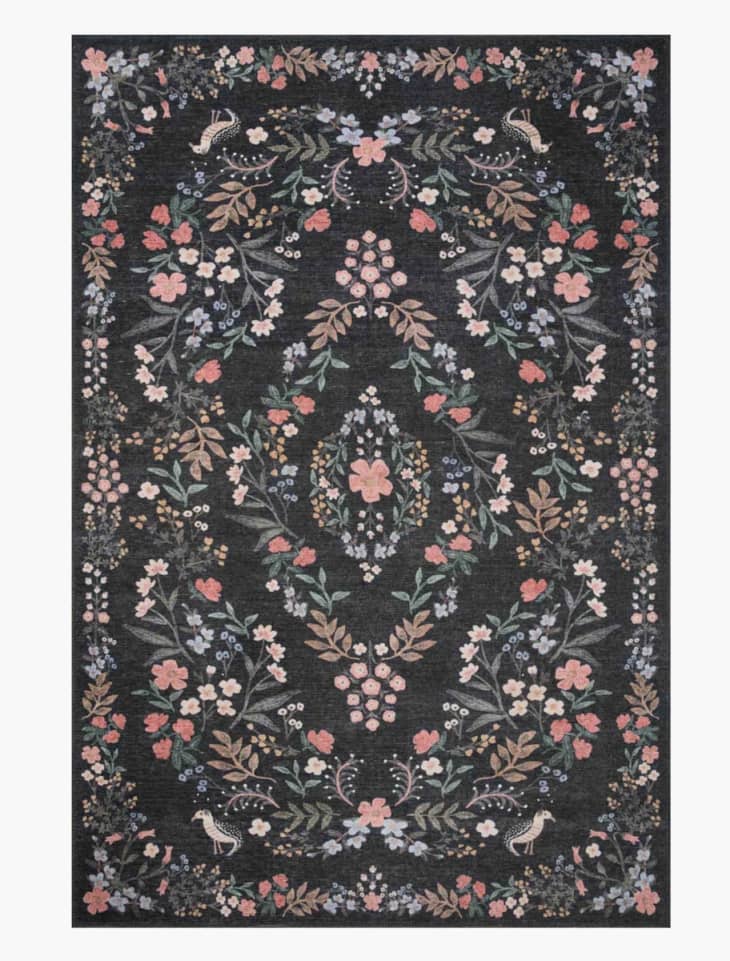 Product Image: Maison Tuileries Black Printed Rug, 5' x 7'6"