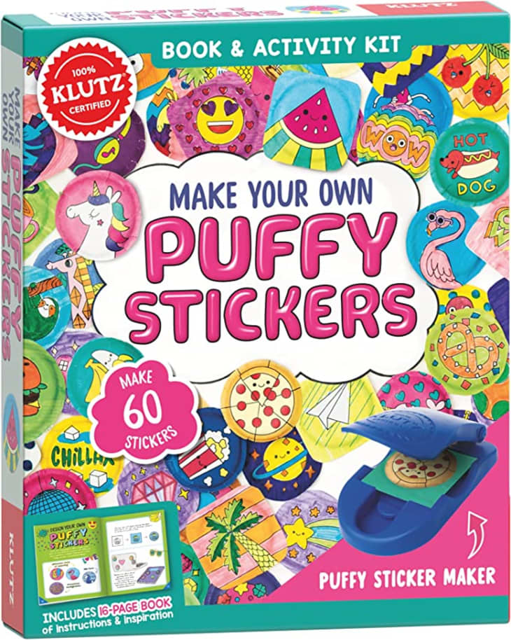 Klutz Make Your Own Puffy Stickers at Amazon