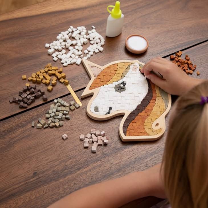 Make A Real Mosaic - Unicorn at Fat Brain Toys