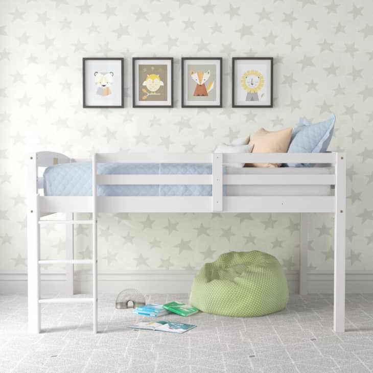 Product Image: Mallika Solid Wood Kids Full Loft Bed